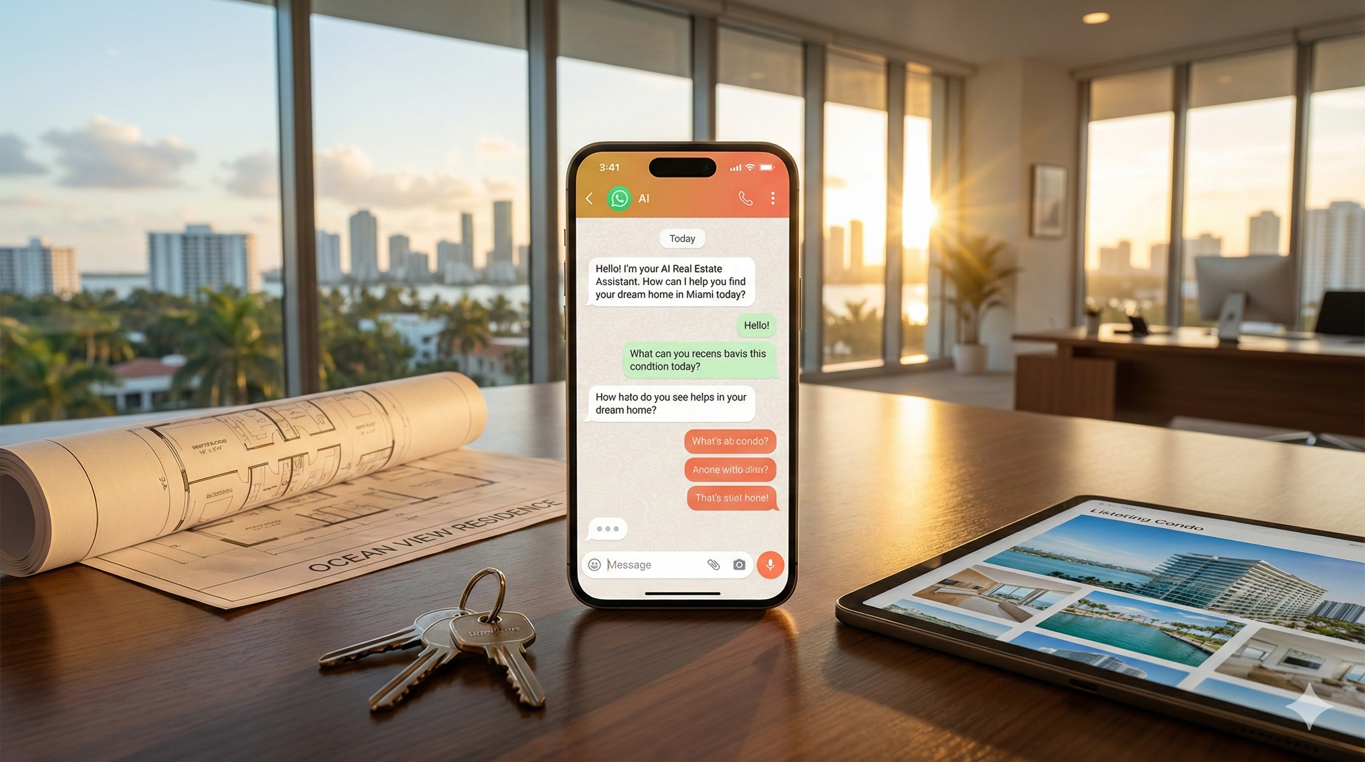 WhatsApp Chatbot for Real Estate Lead Conversion
